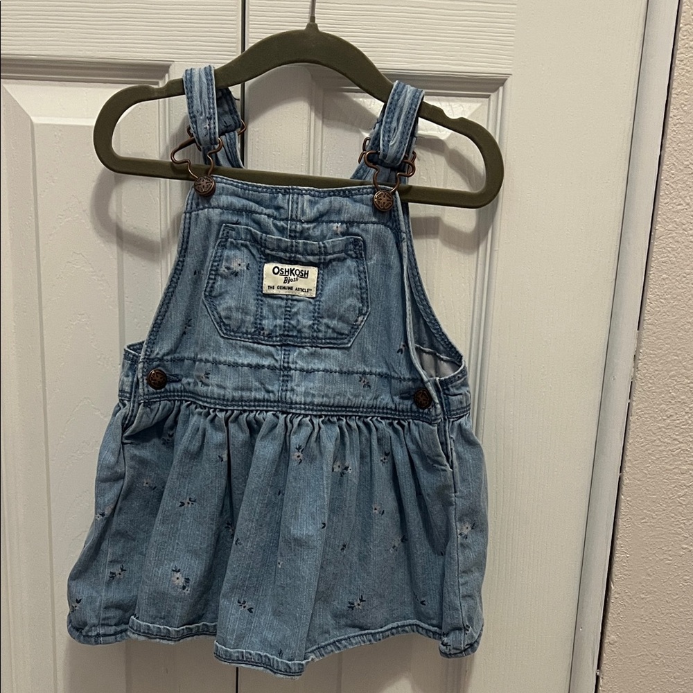 OshKosh B'gosh Light Blue Denim Kids Overalls